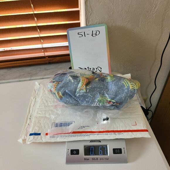 Original Penguin Men's Blue Lightweight Elastic Waistband Tropical Swim Trunks L - Picture 14 of 14